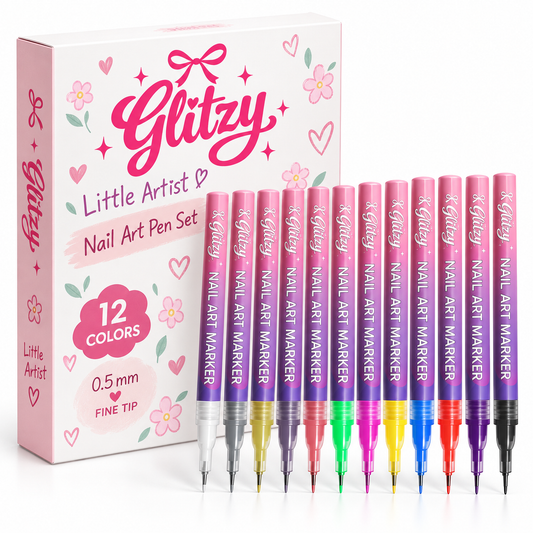 Glitzy Little Artist Nail Art Set 🎀